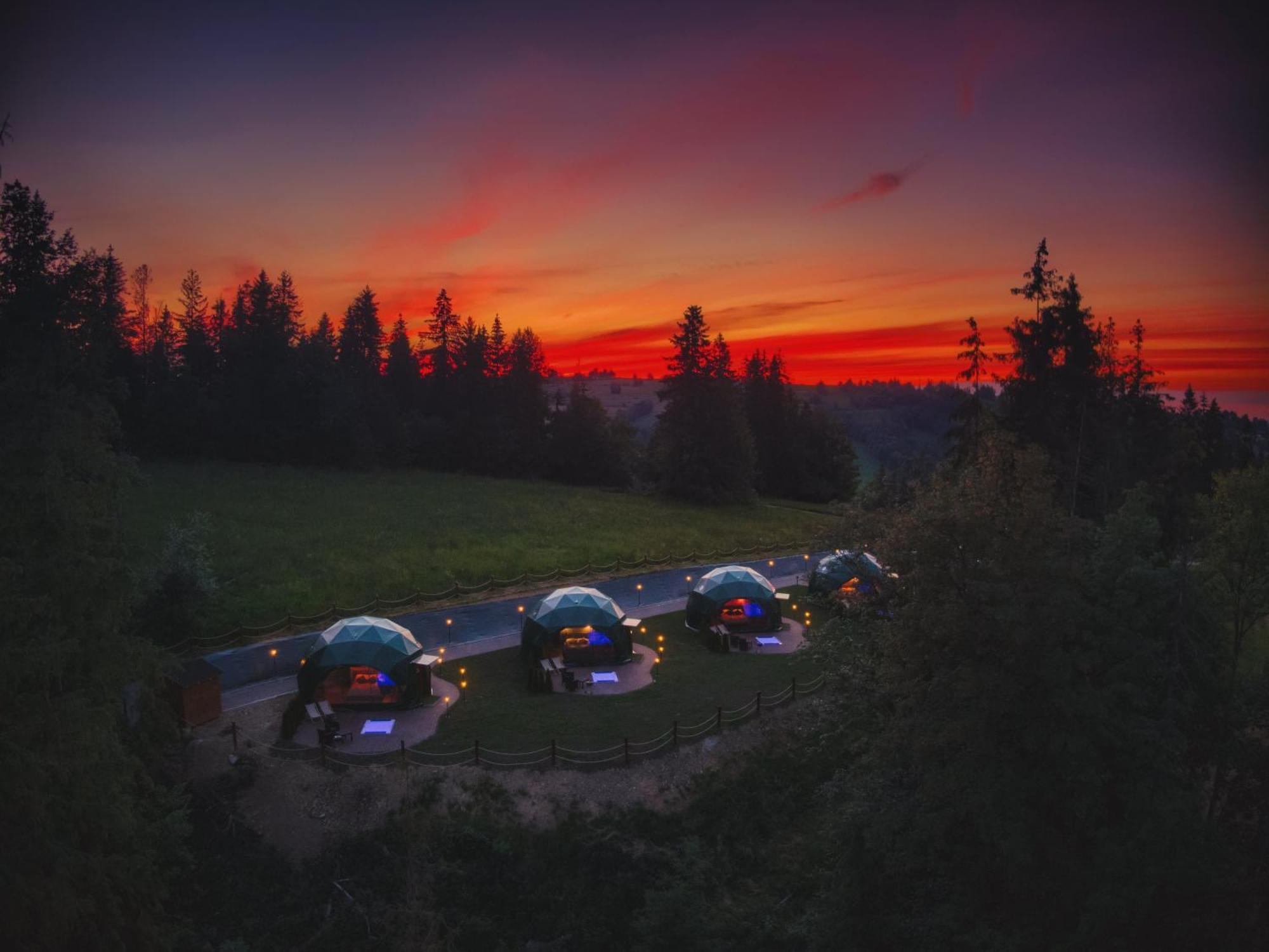 Peak Glamp & Jacuzzi Hotel ซาโกปาเน ภายนอก รูปภาพ