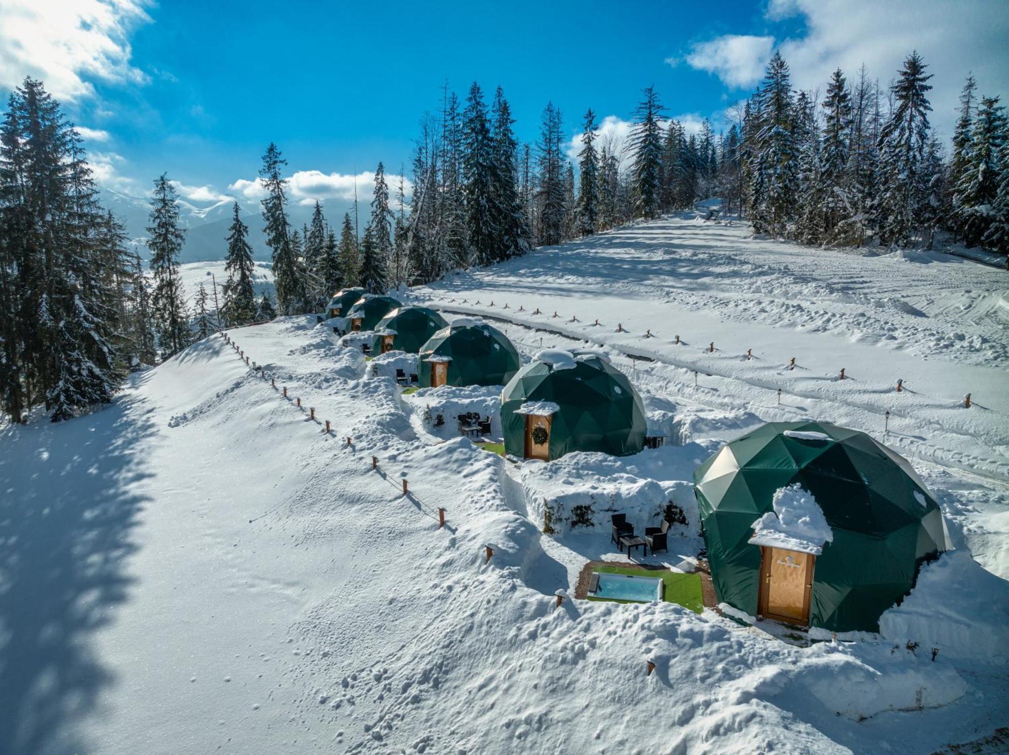 Peak Glamp & Jacuzzi Hotel ซาโกปาเน ภายนอก รูปภาพ