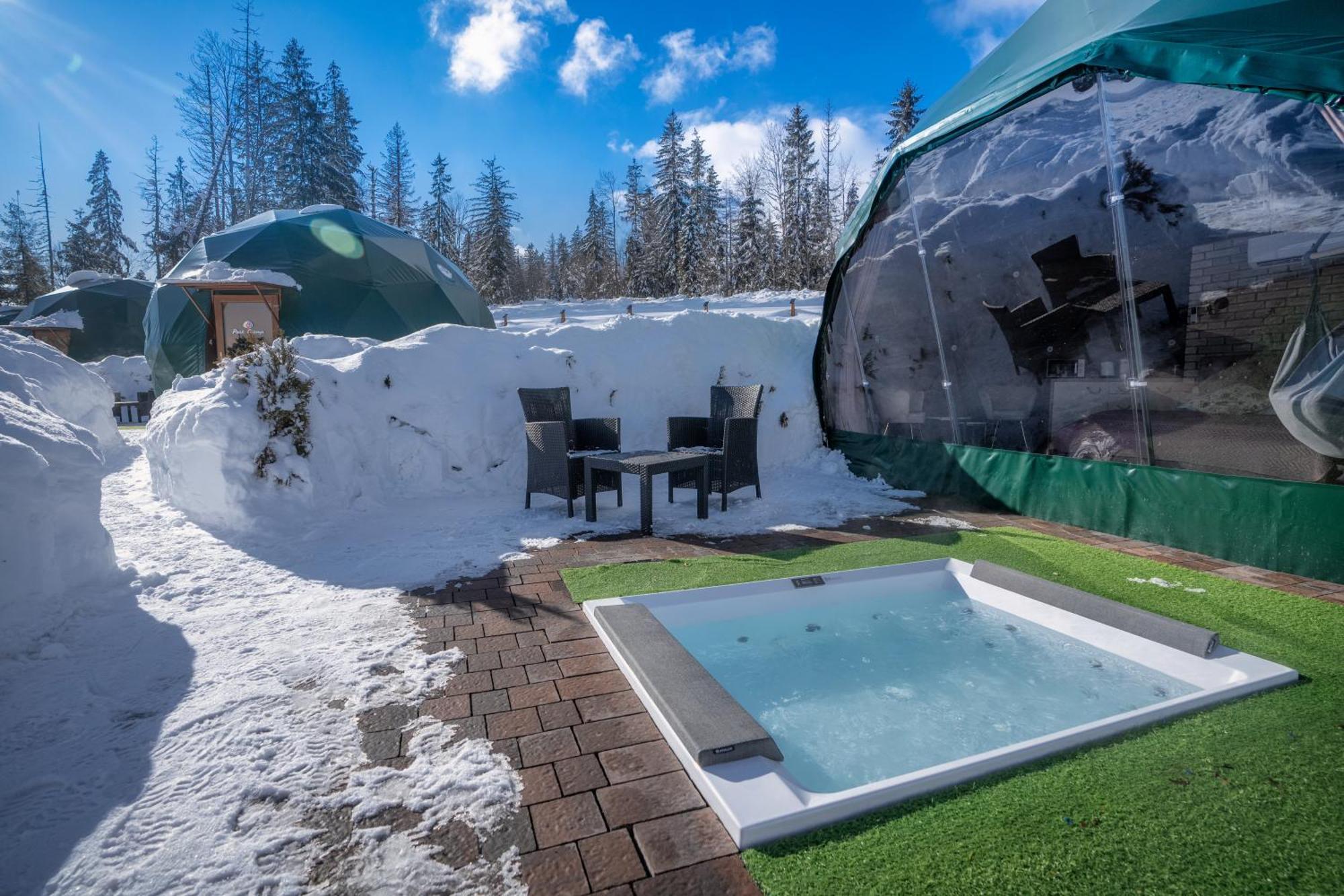 Peak Glamp & Jacuzzi Hotel ซาโกปาเน ภายนอก รูปภาพ
