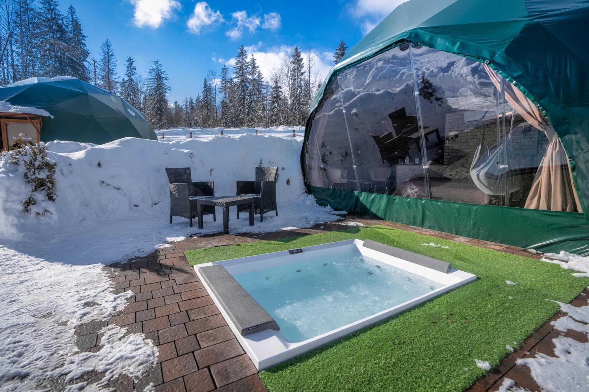 Peak Glamp & Jacuzzi Hotel ซาโกปาเน ภายนอก รูปภาพ