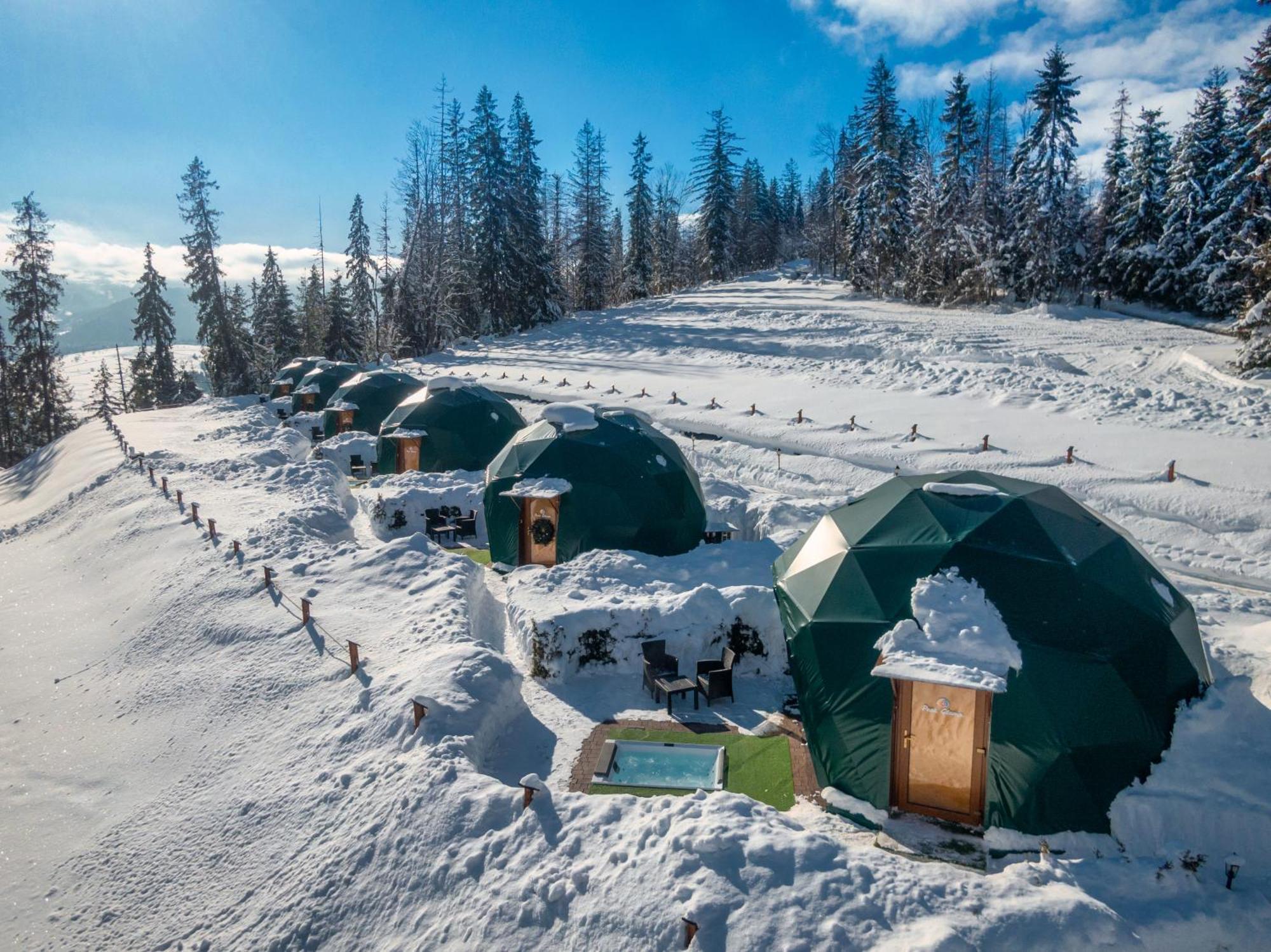 Peak Glamp & Jacuzzi Hotel ซาโกปาเน ภายนอก รูปภาพ